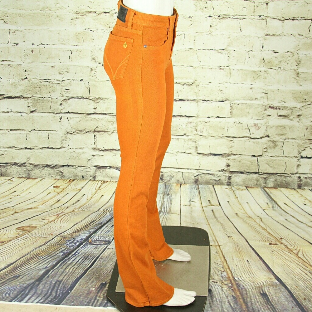 Volcom High-Waist Flare Fit Jeans SZ 1 NWOT - Picture 4 of 8